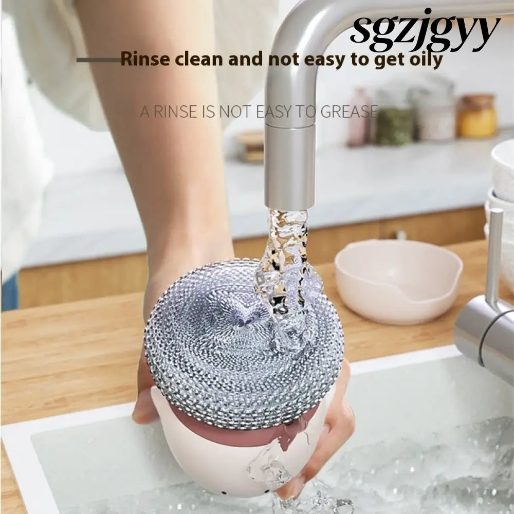 Automatic Liquid Filling Dishwashing Brush Kitchen Dish Brush - Cooking Grinder