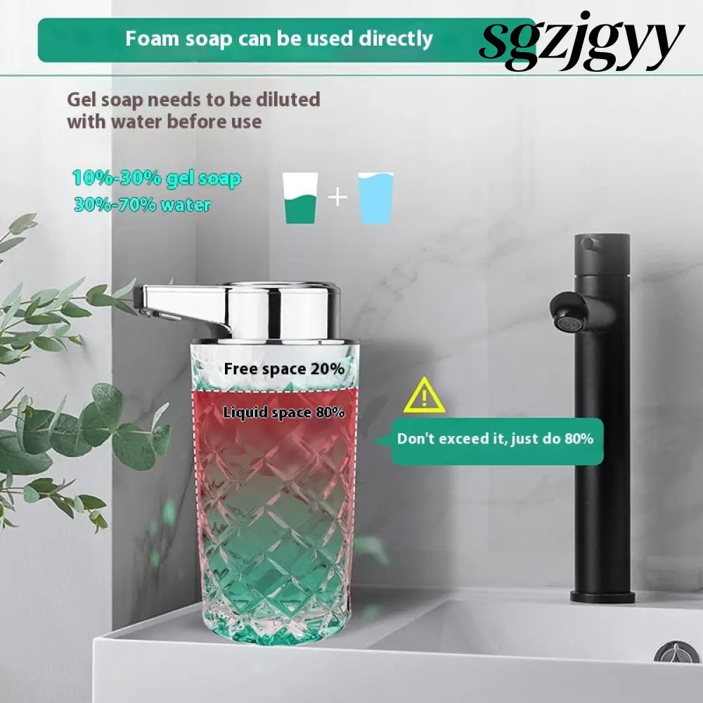 Automatic Technology Intelligent Charging Soap Dispenser - Cooking Grinder