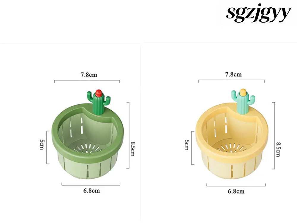Cactus Sink Drain Strainer Press Automatic Dumping Basket - 2PCS - Electric Kettle