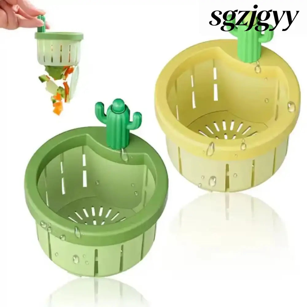 Cactus Sink Drain Strainer Press Automatic Dumping Basket - Electric Kettle
