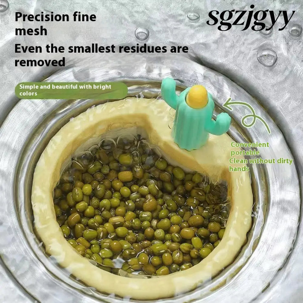 Cactus Sink Drain Strainer Press Automatic Dumping Basket - Electric Kettle