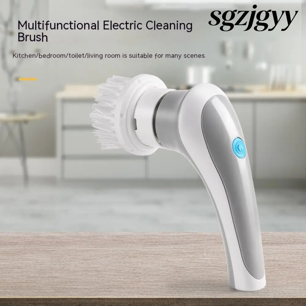 Electric Cleaning Brush 4 In 1 Spinning Scrubber - Kitchen Gadgets