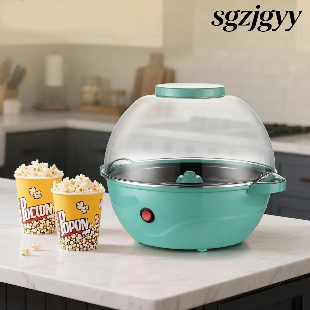 Electric Home Popcorn Maker For Kids - Sky Blue / EU - Cooking Grinder