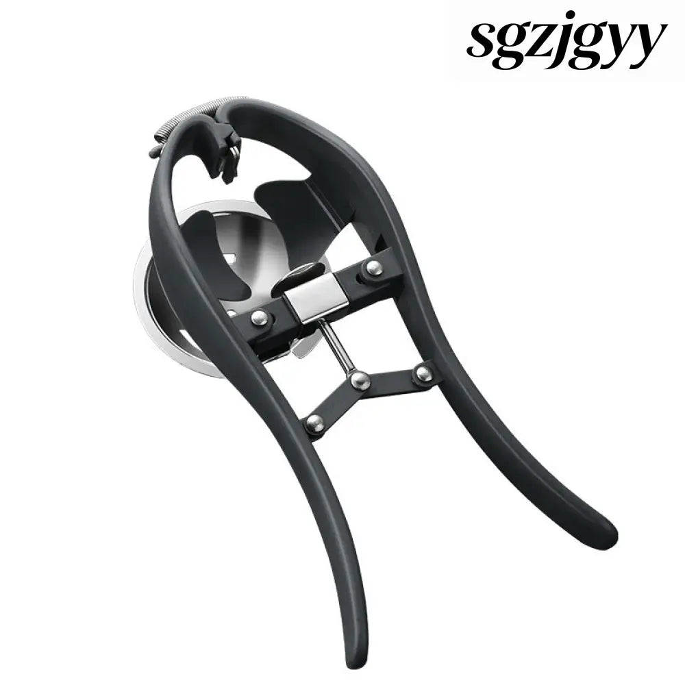 Manual Egg Tools Stainless Steel Egg Opener Scissors - Black - Egg Opener Scissors