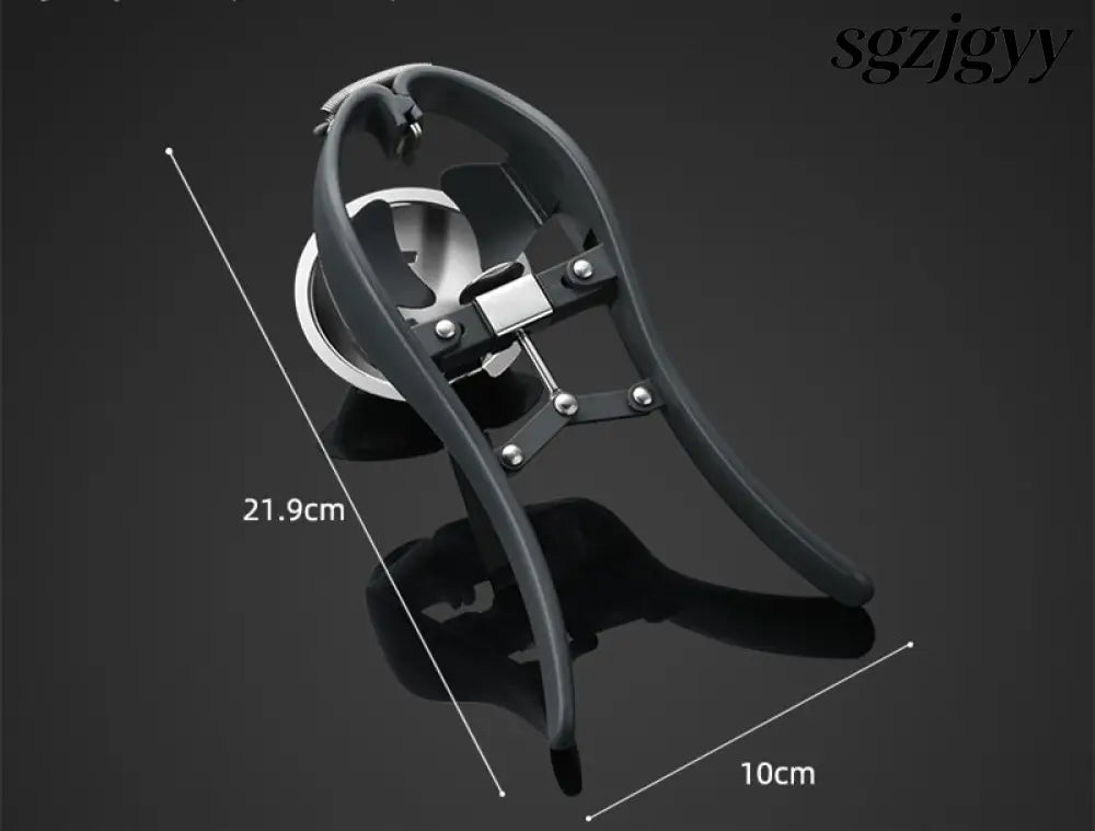 Manual Egg Tools Stainless Steel Egg Opener Scissors - Black - Egg Opener Scissors
