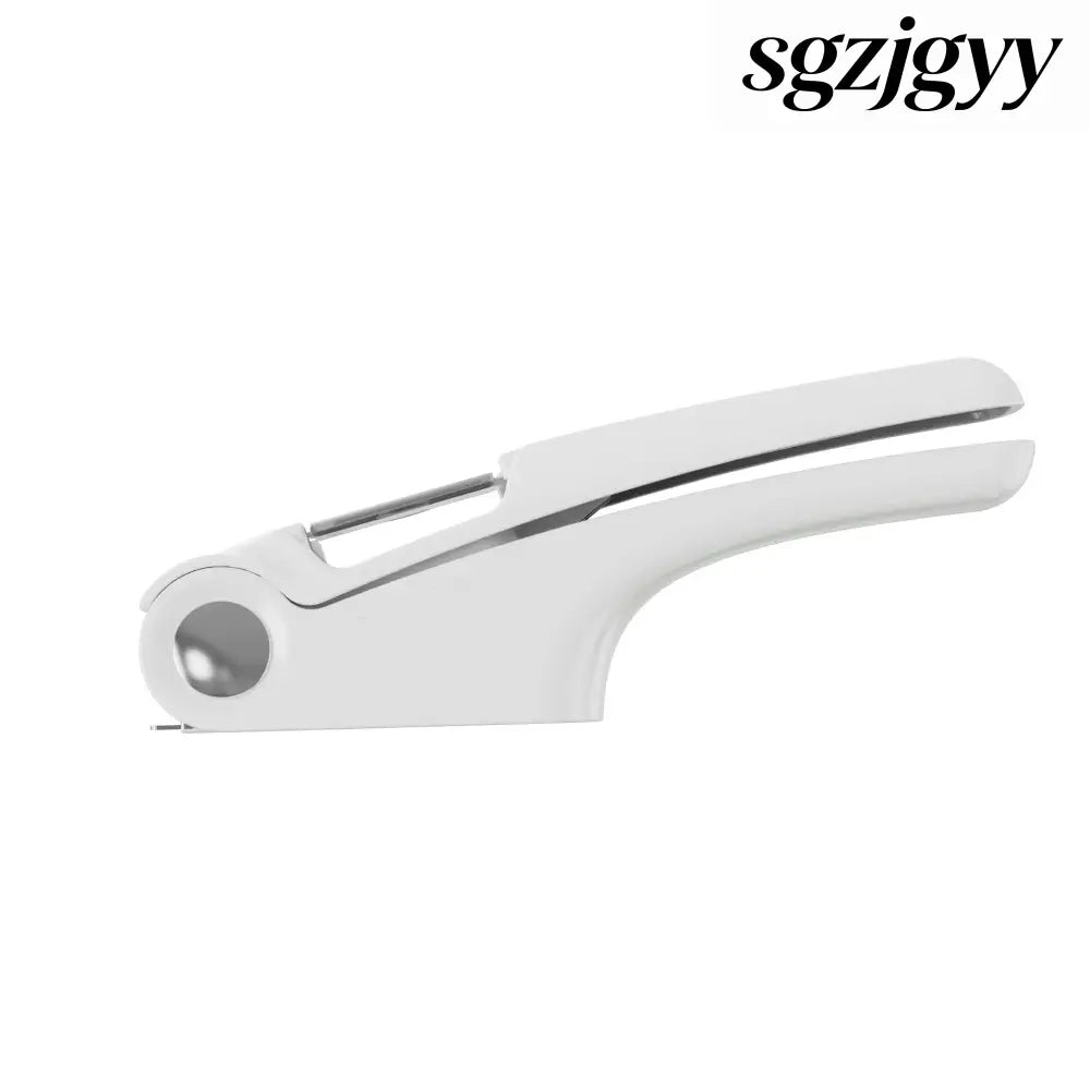 Manual Garlic Press Household Kitchen Gadgets - White - Kitchen Gadgets