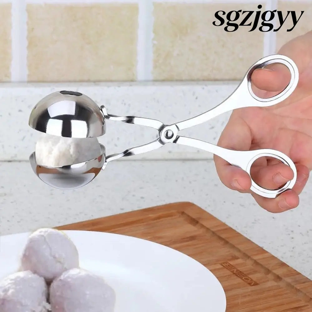 Meatball Scoop & Baller - Non-Stick Kitchen Cooking Tool - Meatball Scoop