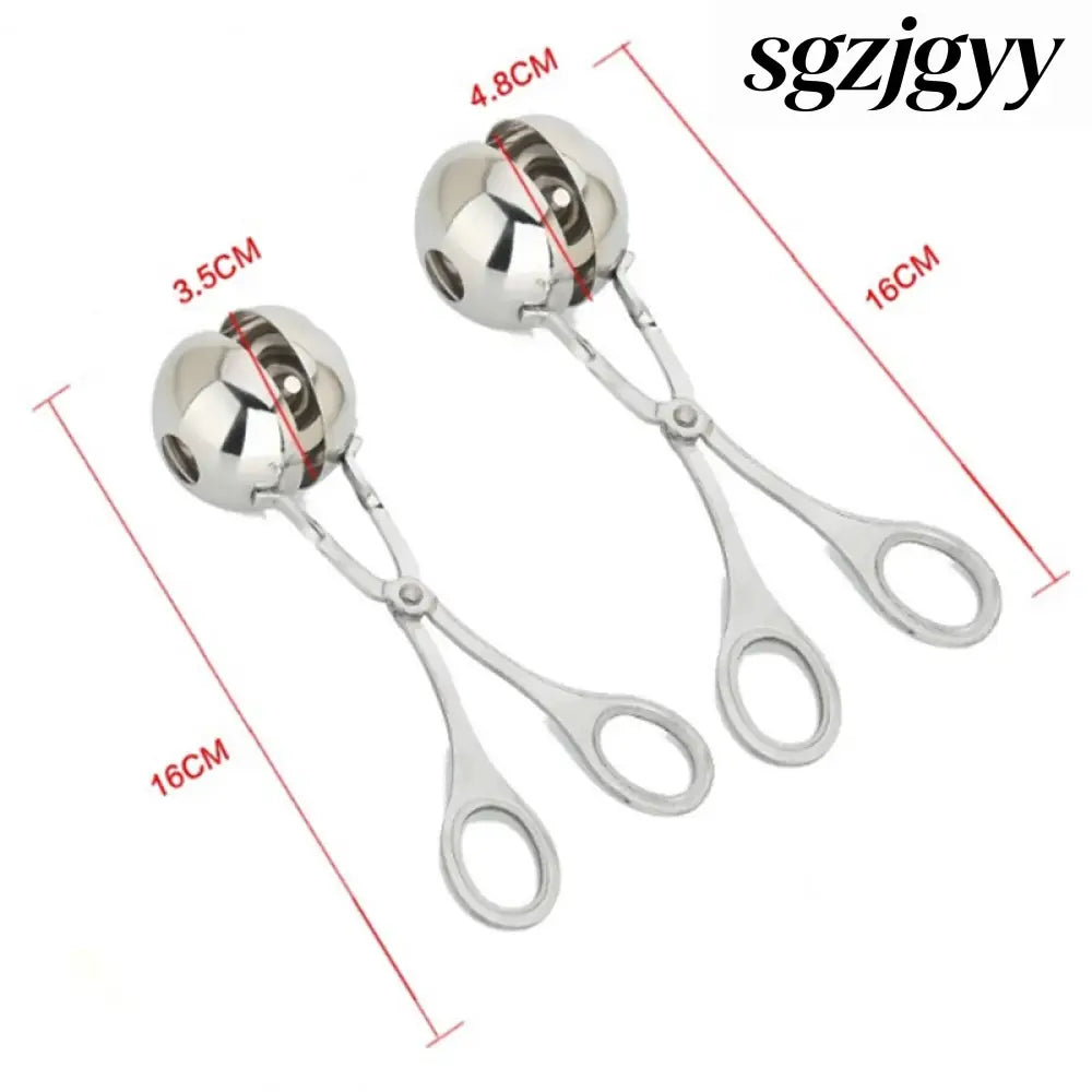 Meatball Scoop & Baller - Non-Stick Kitchen Cooking Tool - Meatball Scoop