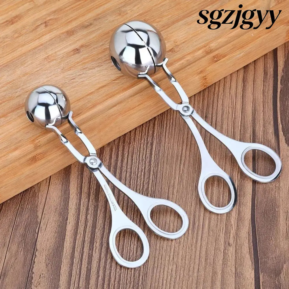 Meatball Scoop & Baller - Non-Stick Kitchen Cooking Tool - Meatball Scoop