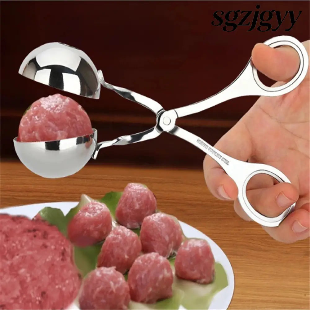 Meatball Scoop & Baller - Non-Stick Kitchen Cooking Tool - Meatball Scoop