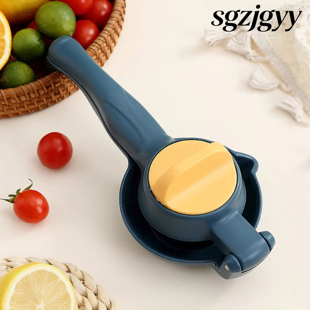 Multi Functional Manual Juicer| Portable Lemon Oranges Juicer - Blue - Juicer Portable