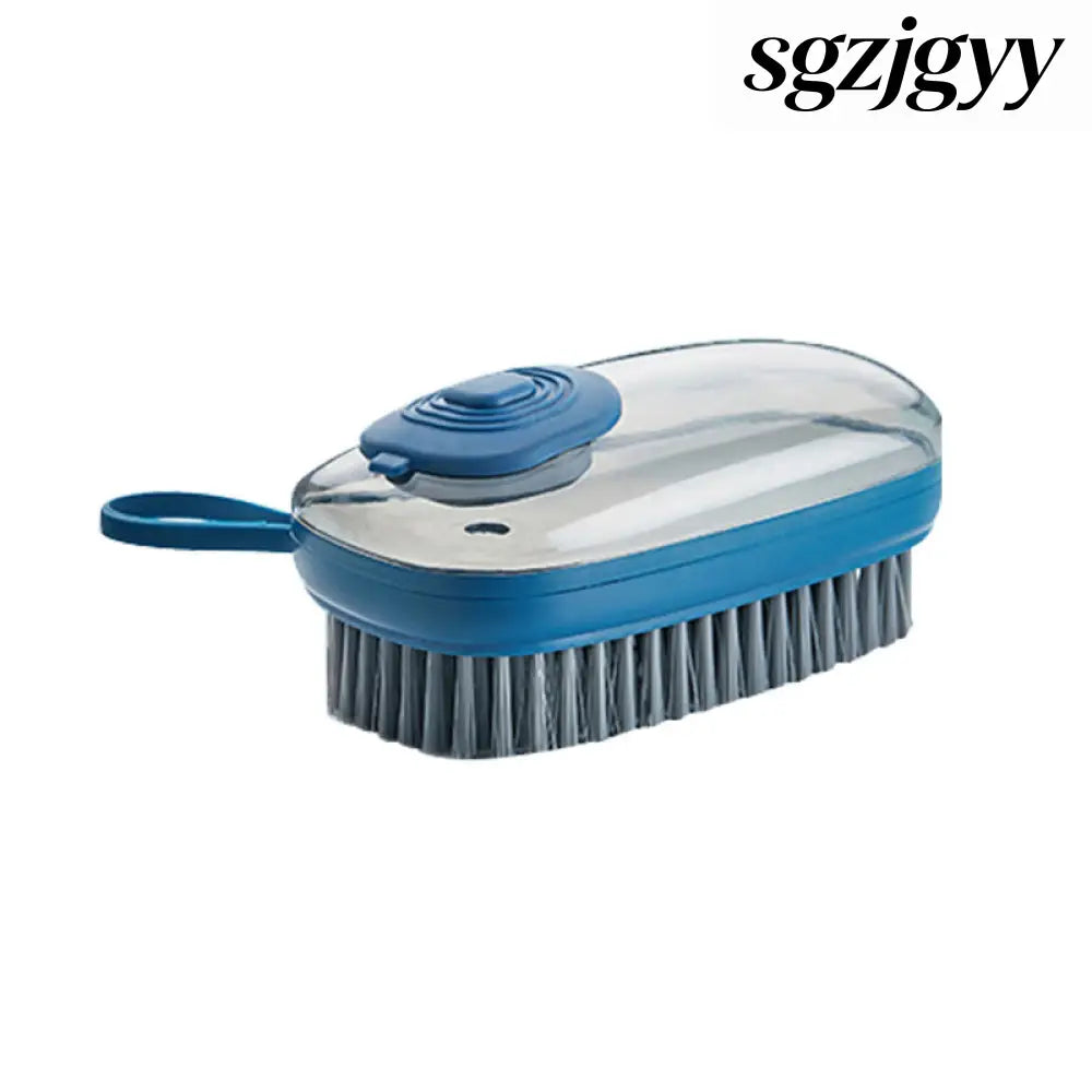 Multifunctional Automatic Liquid Cleaning Brush - Blue - Cooking Grinder