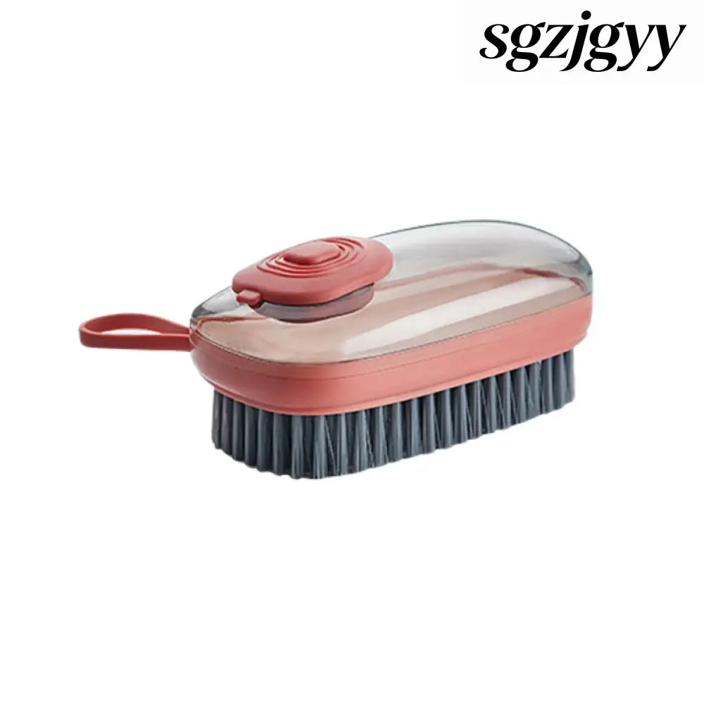 Multifunctional Automatic Liquid Cleaning Brush - Red - Cooking Grinder