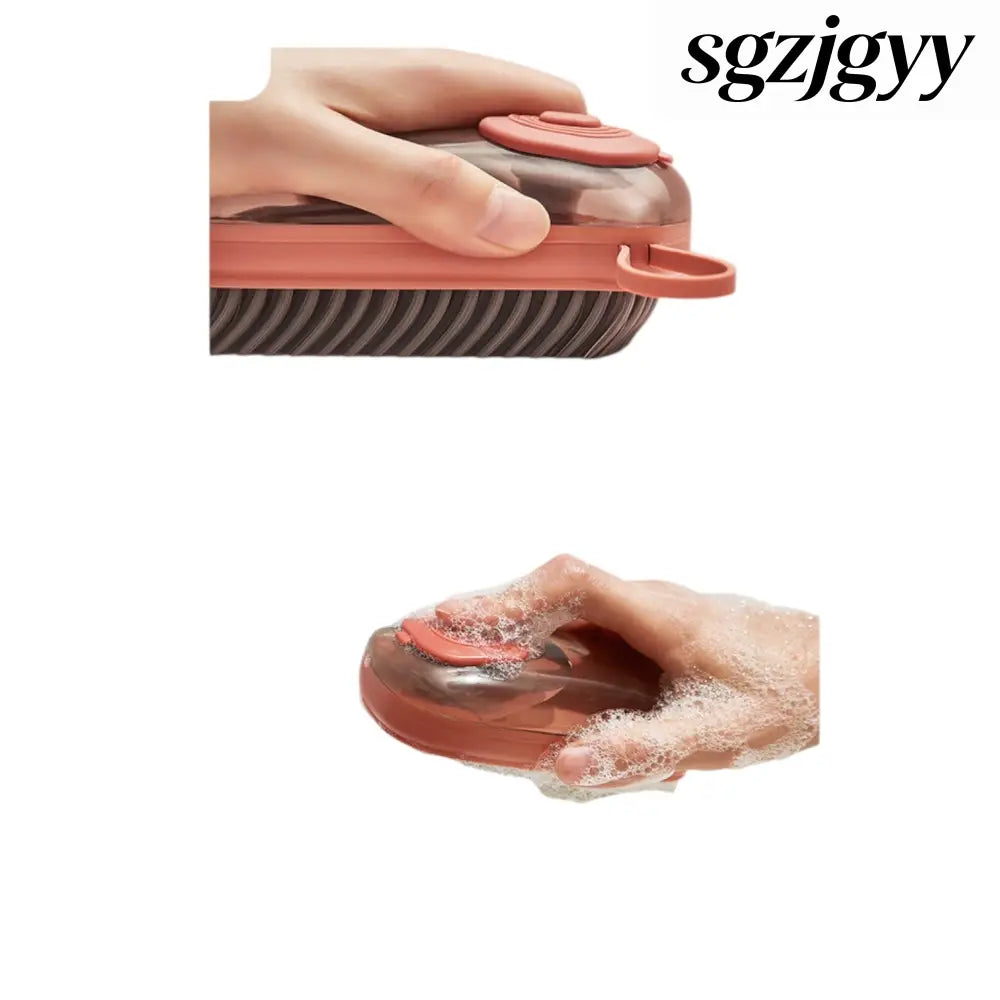Multifunctional Automatic Liquid Cleaning Brush - Red Replacement head - Cooking Grinder