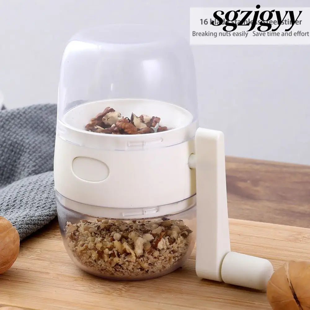 Multifunctional Nut Grinder Peanut Crusher | Manual Food Processor - Food Processor