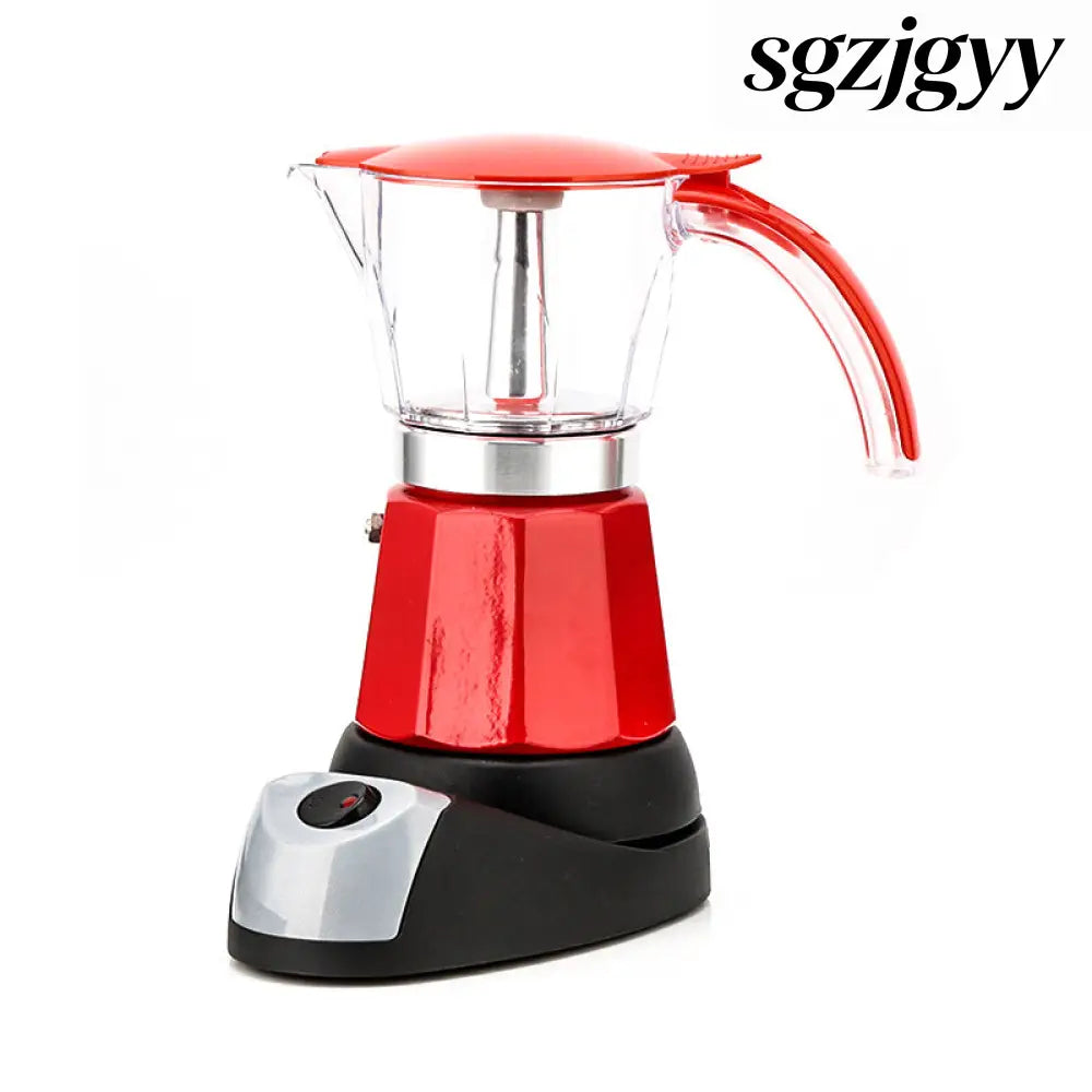 Octagonal Electric Heating Moka Pot Coffee Making - Cooking Grinder