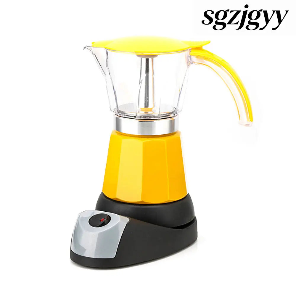 Octagonal Electric Heating Moka Pot Coffee Making - Cooking Grinder