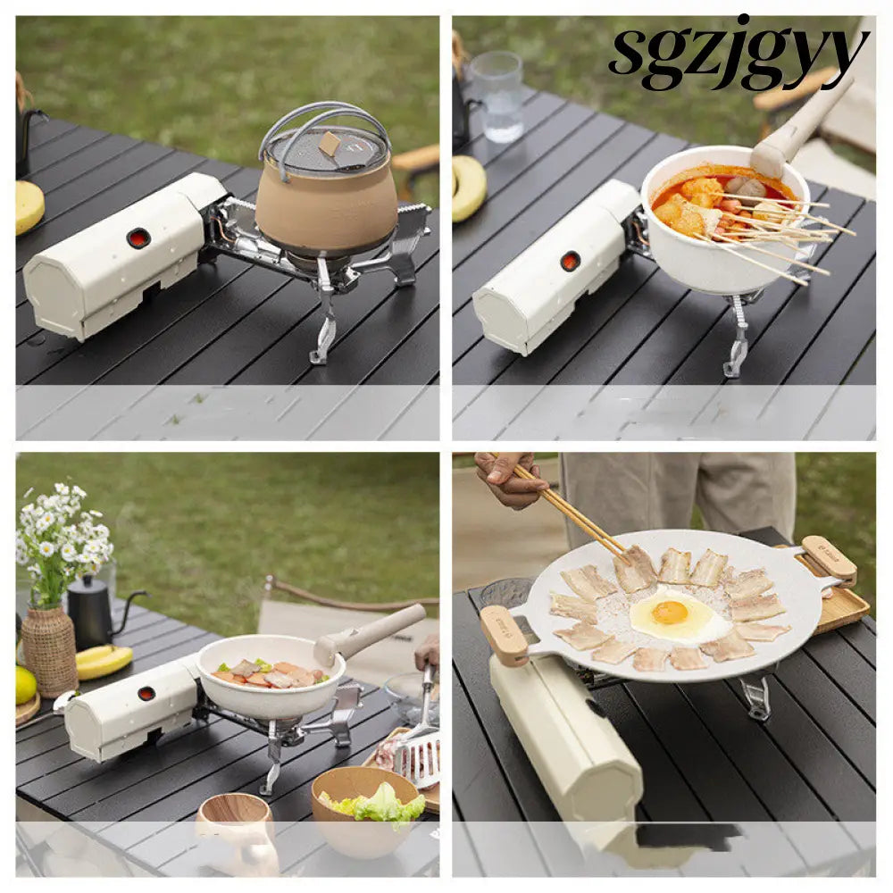 Portable Camping Gas Stove - Cooker & Grill Burner - Portable Camping Gas Stove