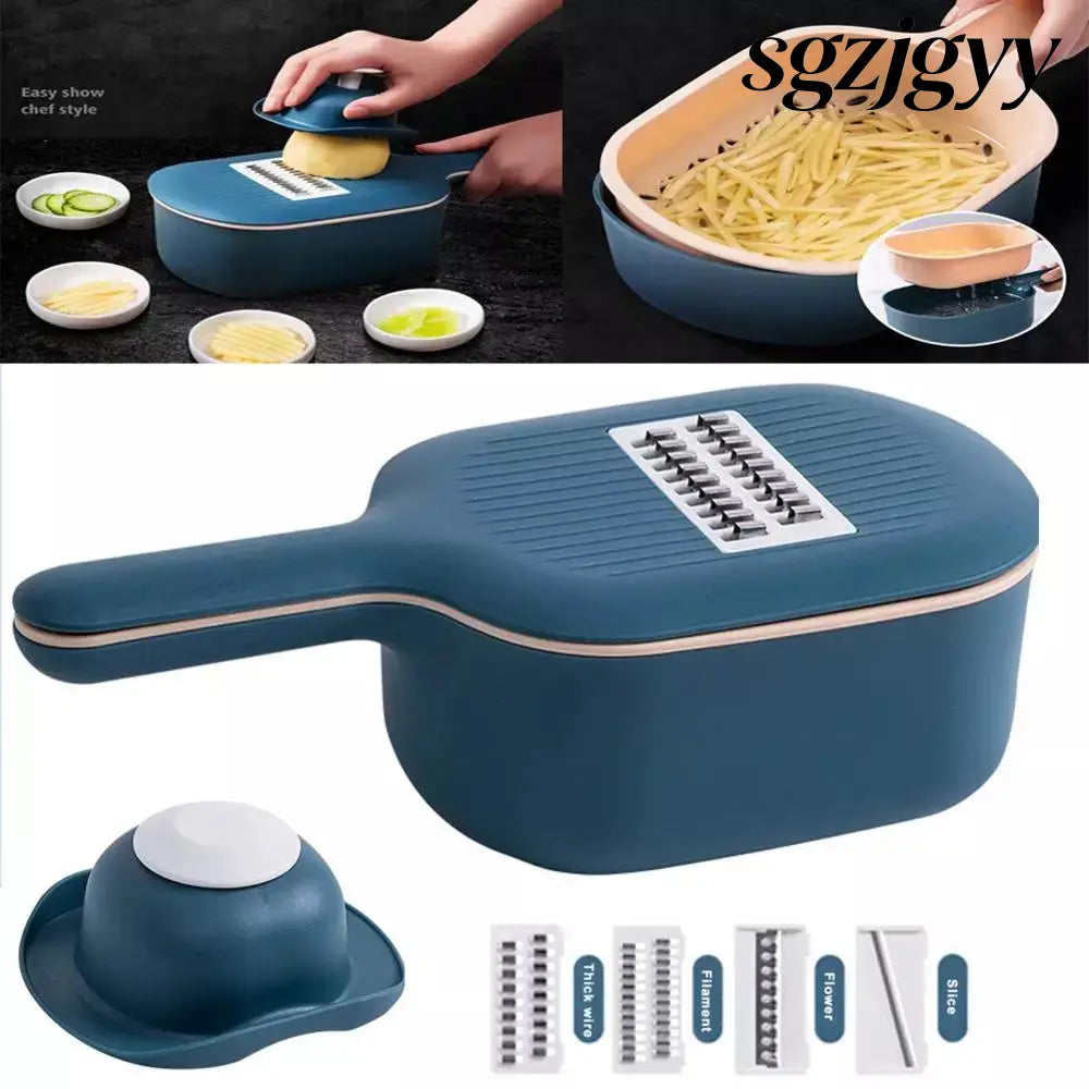 Potato Peeler & Cheese Grater Set 5-in-1 - Potato Peeler