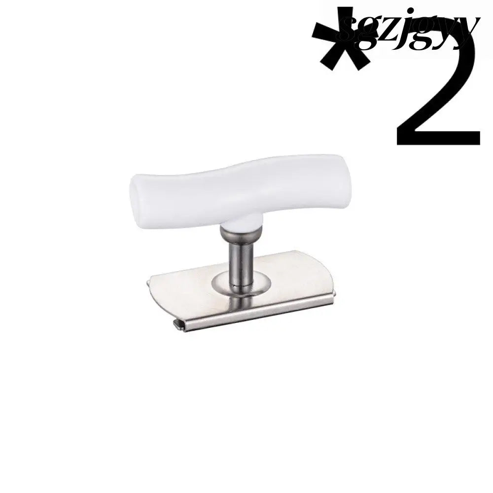 Stainless Steel Adjustable Jar Opener for Lids & Bottles - White 2pcs - Jar Opener