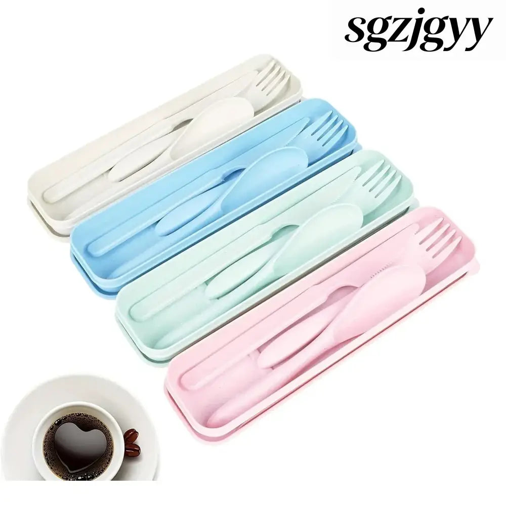 Sustainable Diet 4-Piece Eco-Friendly Cutlery Set - Set - Cooking Grinder